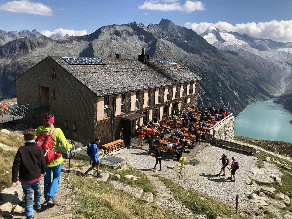 Mayrhofen Zillertal Sehenswürdigkeiten - am Schlegeisspeicher wandern