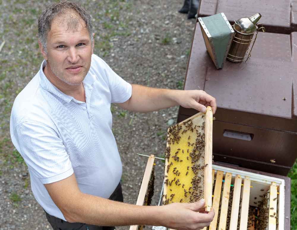 Für mich der beste Imker in Schwaz: Klaus Farthofer