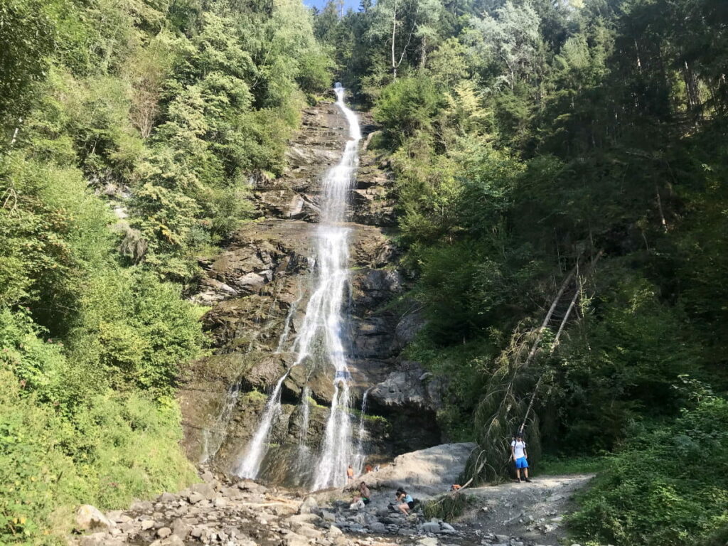 Tolle Natur in Fügen im Zillertal - beim Schleierfall