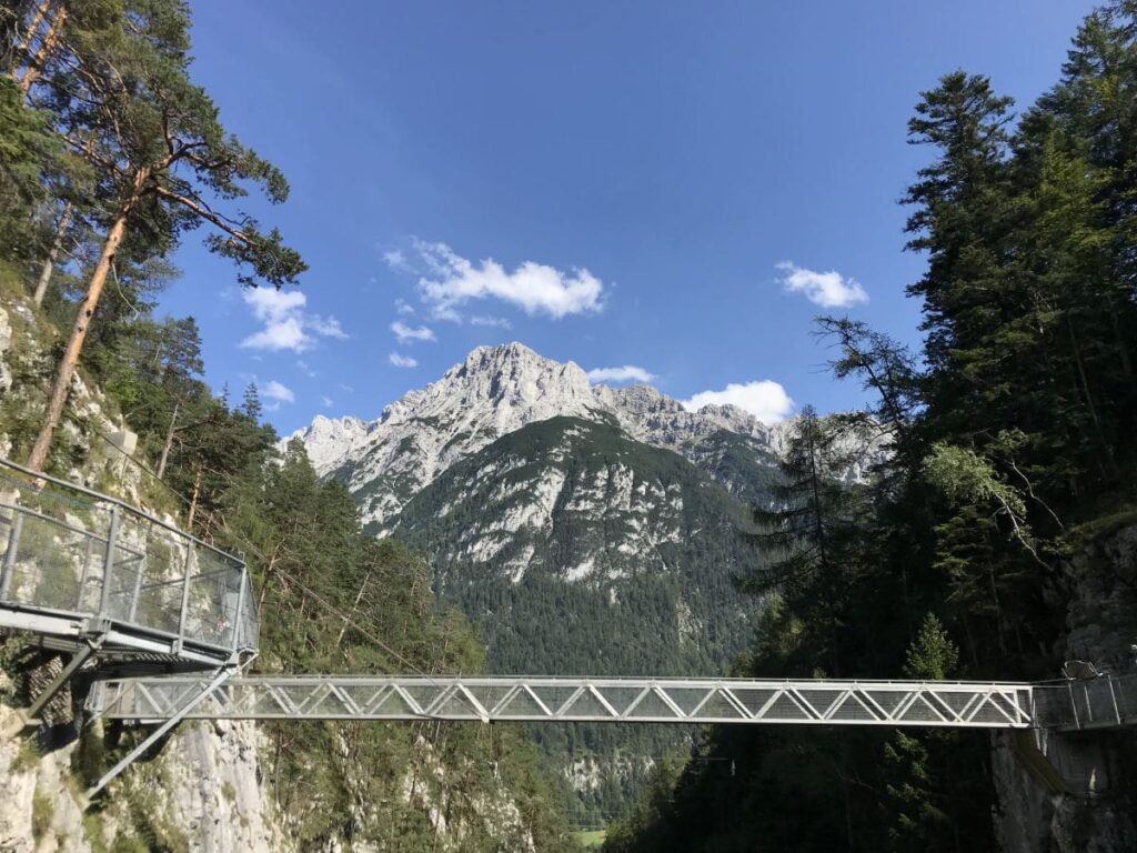 Besondere Ausflugsziele Schwaz in der Natur: Die Leutaschklamm