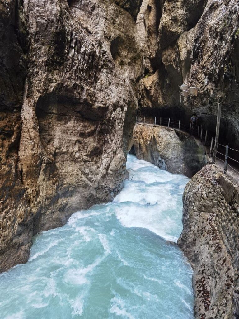 Außerordentlichen Ausflugsziele Schwaz - die Partnachklamm